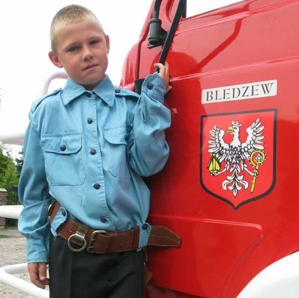KUBA RUMAN Ma 10 lat. Chce zostać strażakiem, ale lubi też sport i język polski. 