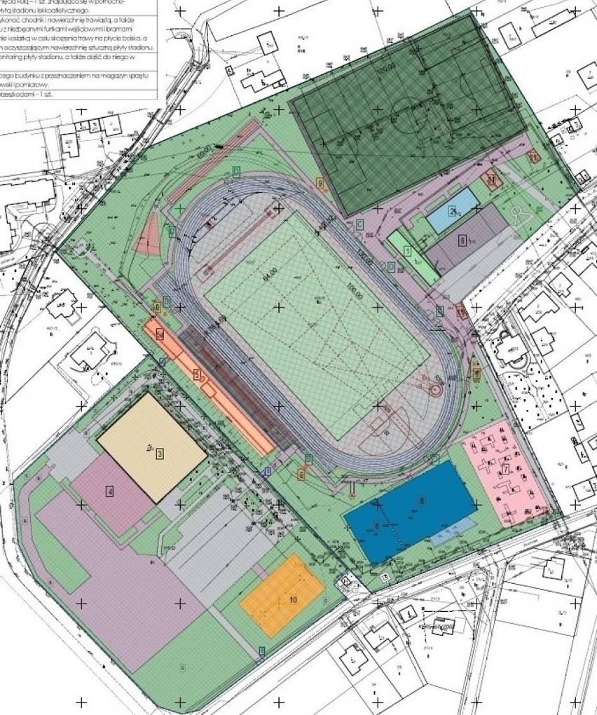 Taka jest koncepcja przebudowy stadionu w Golubiu-Dobrzyniu