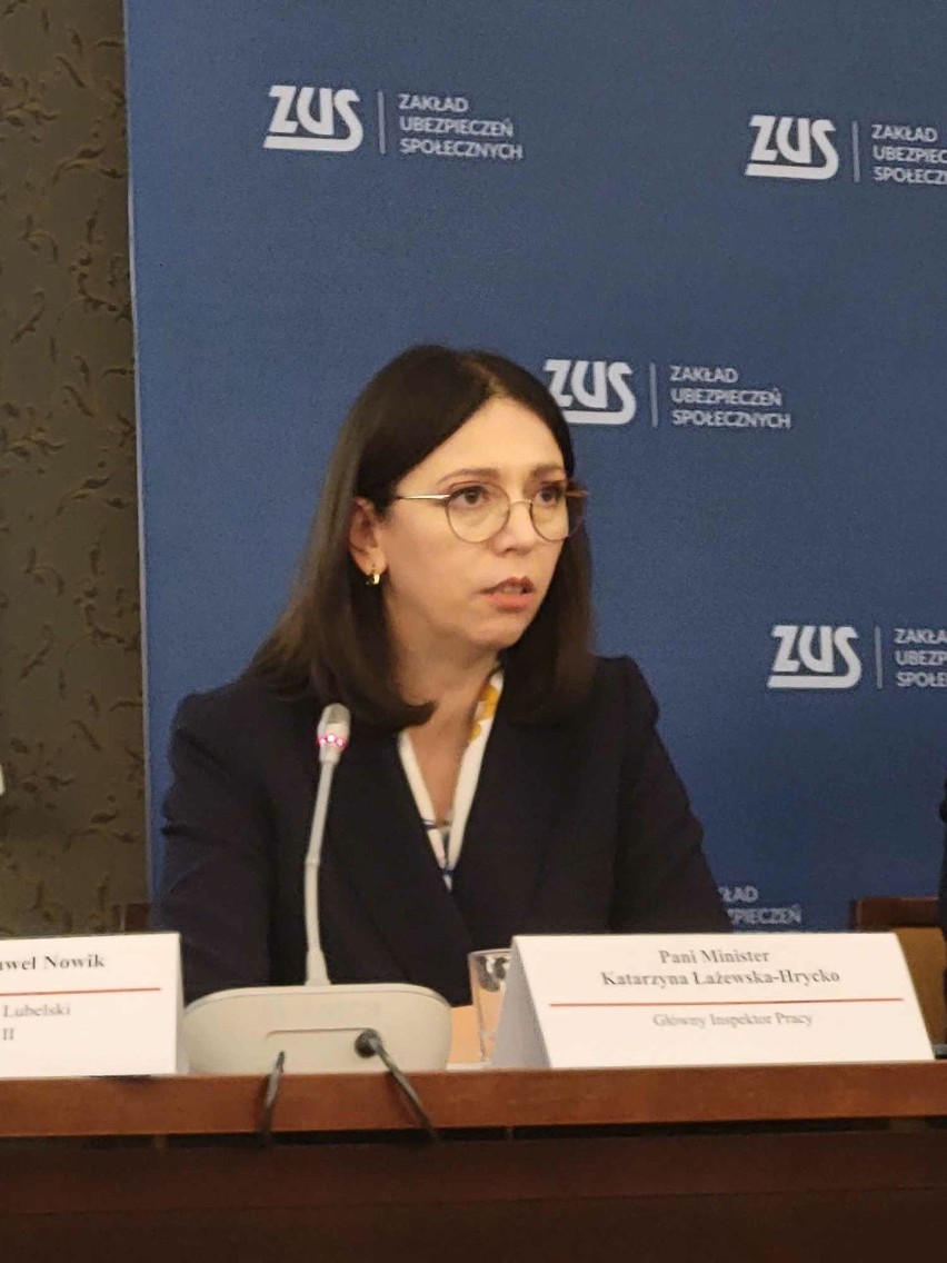 Minister Katarzyna Łażewska-Hrycko – Główny Inspektor Pracy