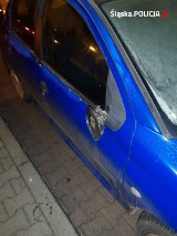 Katowice: Mężczyzna niszczył samochody w dzielnicy Piotrowice. Później schował się w lokalu z nielegalnymi maszynami do hazardu