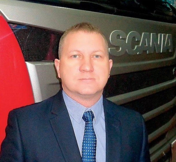 Krzysztof Cierpisz, dyrektor lubelskiego Oddziału Scania Polska