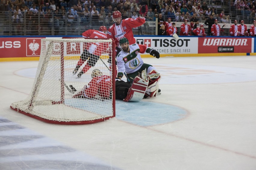 Liga Mistrzów w hokeju z udziałem Comarch Cracovii.