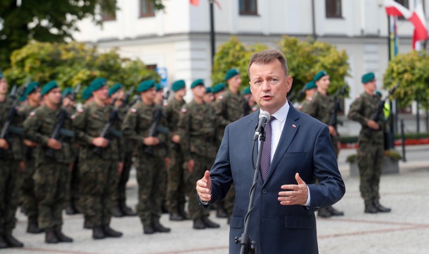 Mariusz Błaszczak uczestniczył w przysiędze żołnierzy w Nisku [ZDJĘCIA]
