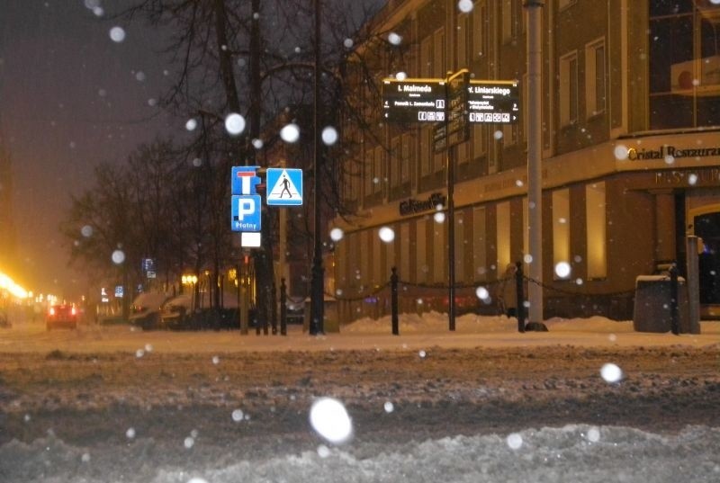 Opady śniegu w całej Polsce i w Podlaskiem mogą potrwać...