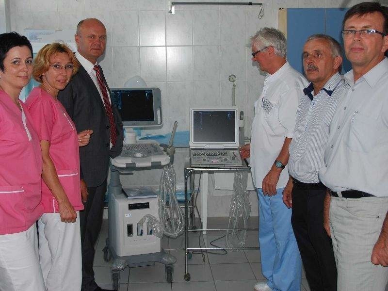 Drugi aparat USG ufundowały szpitalowi władze powiatu...
