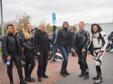 Czarny motospacer w Białymstoku. MotoLadies Team tak wspiera ogólnopolski strajk kobiet (zdjęcia)