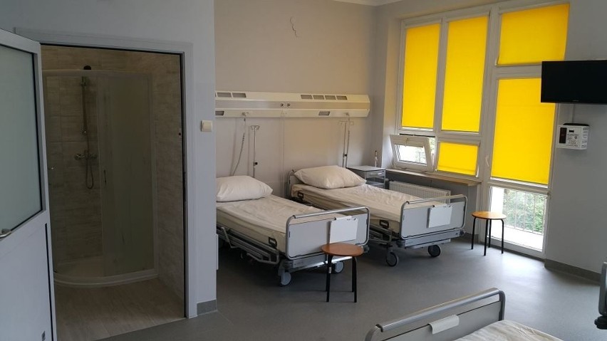 W szpitalu powiatowym w Busku-Zdroju pięknie wyremontowano oddział chirurgiczny [ZDJĘCIA] 