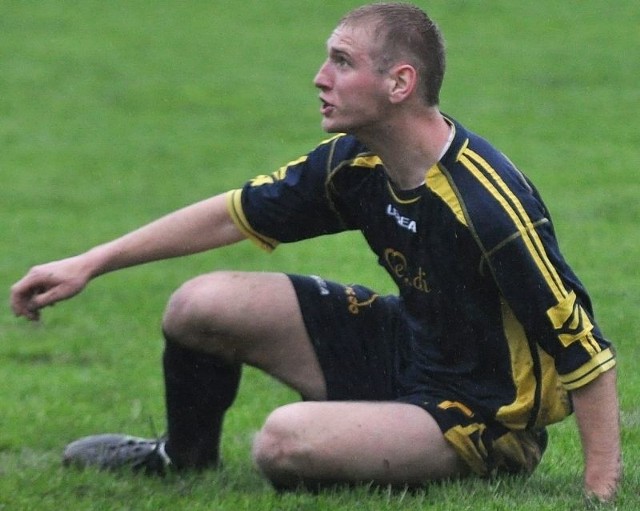 Szymon Mokrzycki zdobył zwycięskiego gola dla zespołu ze Źlinic.