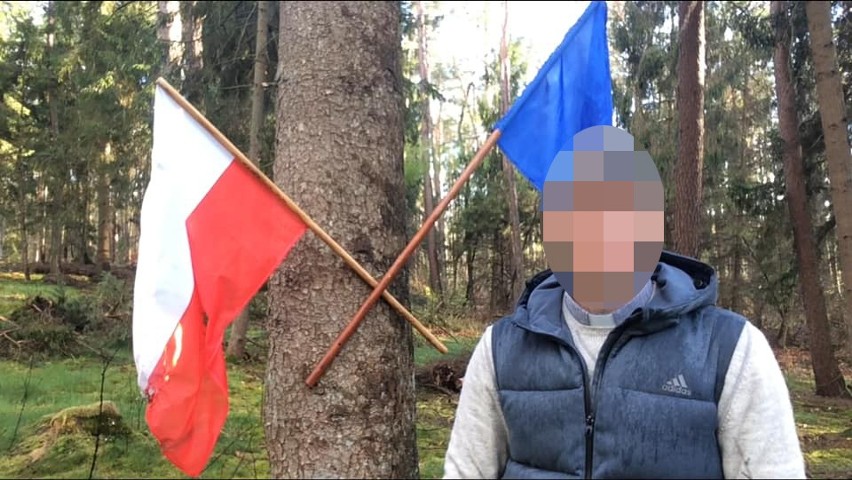 Działacz LGBT spalił flagę Polski. Postanowienie prokuratorskie już wydane