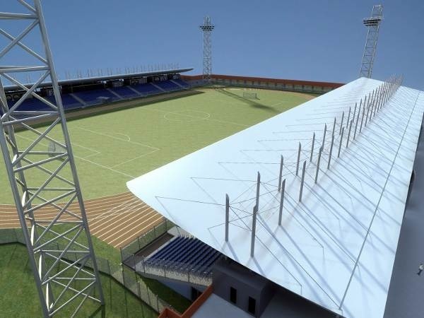 Tak ma wyglądać stadion po remoncie. Kibice jednak uważają, że to tylko przedwyborcza obietnica.