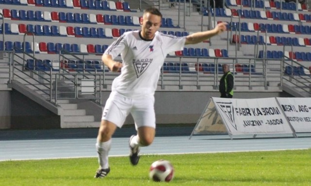 Przemysław Nogaj zagrał w barwach Broni do przerwy