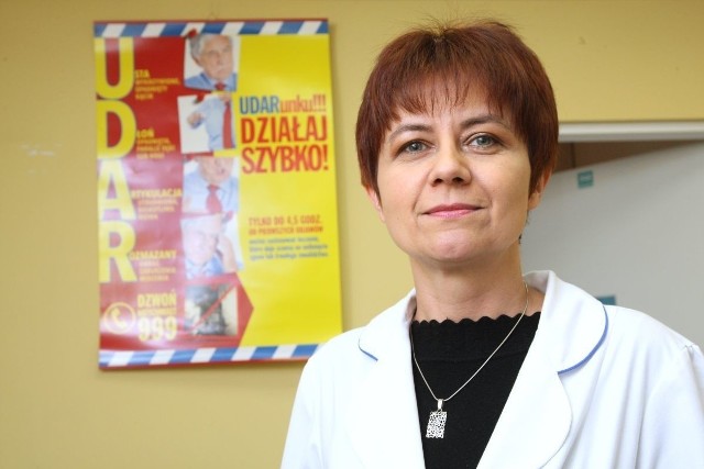 Edyta Brelak, zastępca kierownika Świętokrzyskiego Centrum Neurologii w Szpitalu Zespolonym w Kielcach