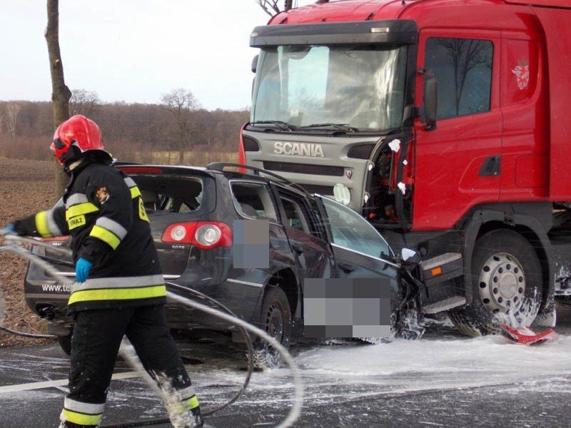 Śmiertelny wypadek między Niemicą a Malechowem. Droga jest...