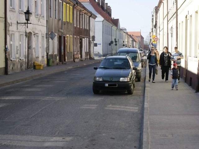 Plan jest taki, by przy ul. Styczniowej w Chełmnie można było parkować