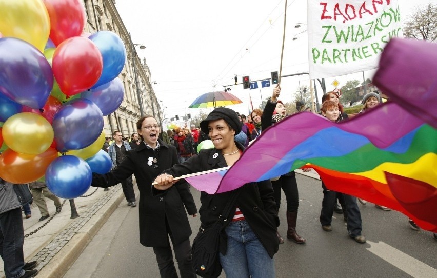 Pierwszy wrocławski Marsz Równości odbył się w 2009 roku....