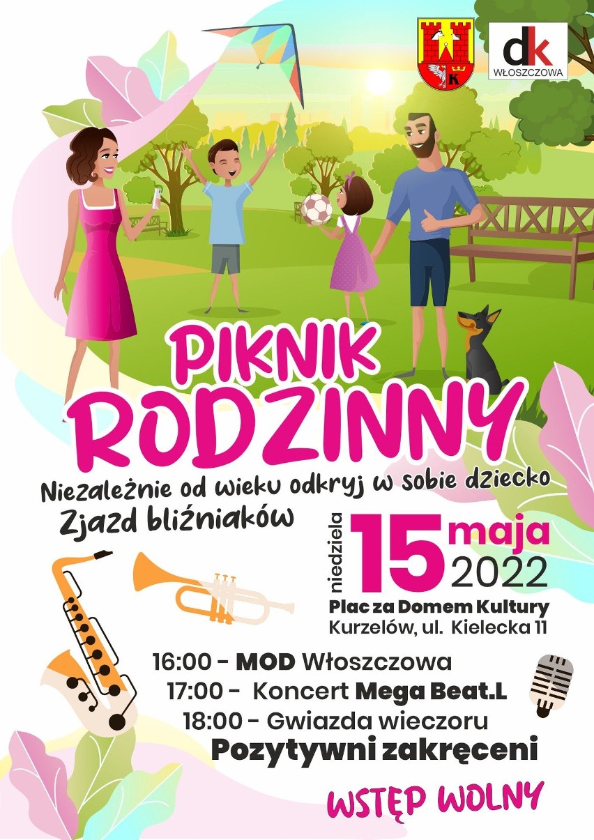 Piknik Rodzinny i Zjazd Bliźniaków w Kurzelowie w niedzielę, 15 maja. Zobacz wideo