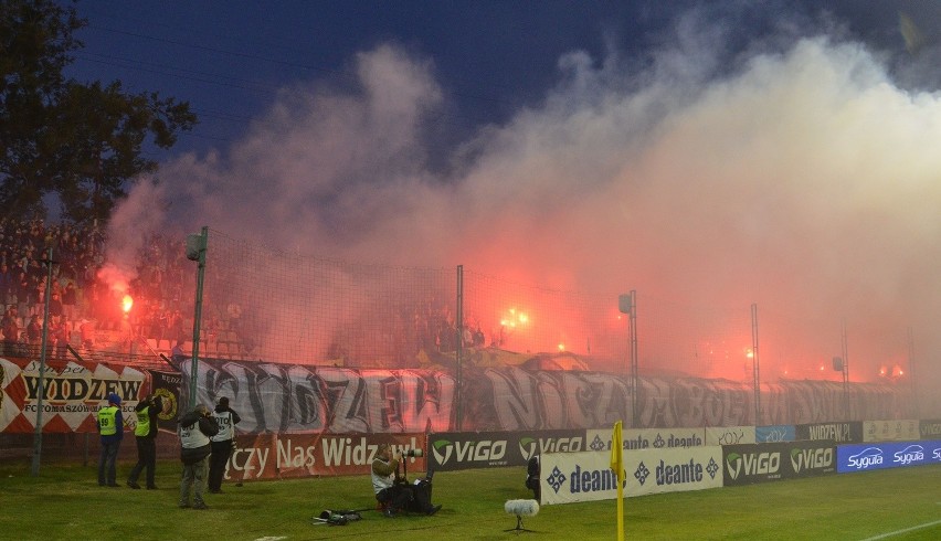 Oprawa na meczu Widzew - Lechia