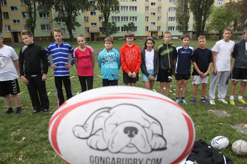 Gimnazjum nr 41 w Łodzi uczy młodych rugbystów [ZDJĘCIA]