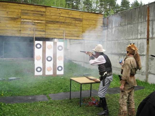 Tak wyglądało strzelanie na jednym z 12 stanowisk- Fort Samter