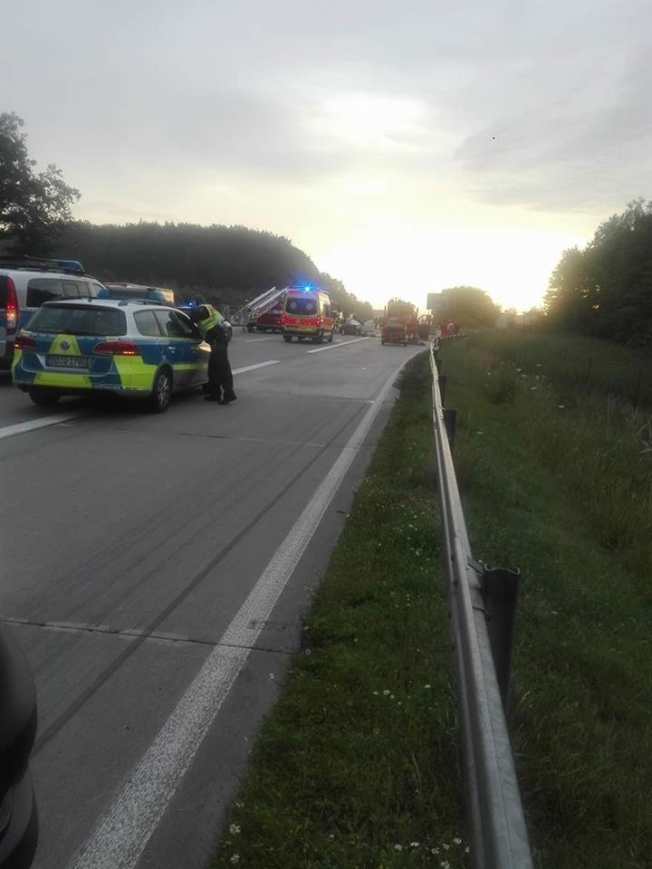 Wypadek w Niemczech na A4. Nie żyją Polacy
