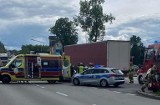 Wypadek w Żorach. Samochód potrącił 13-latka na hulajnodze. Do szpitala zabrał go śmigłowiec LPR