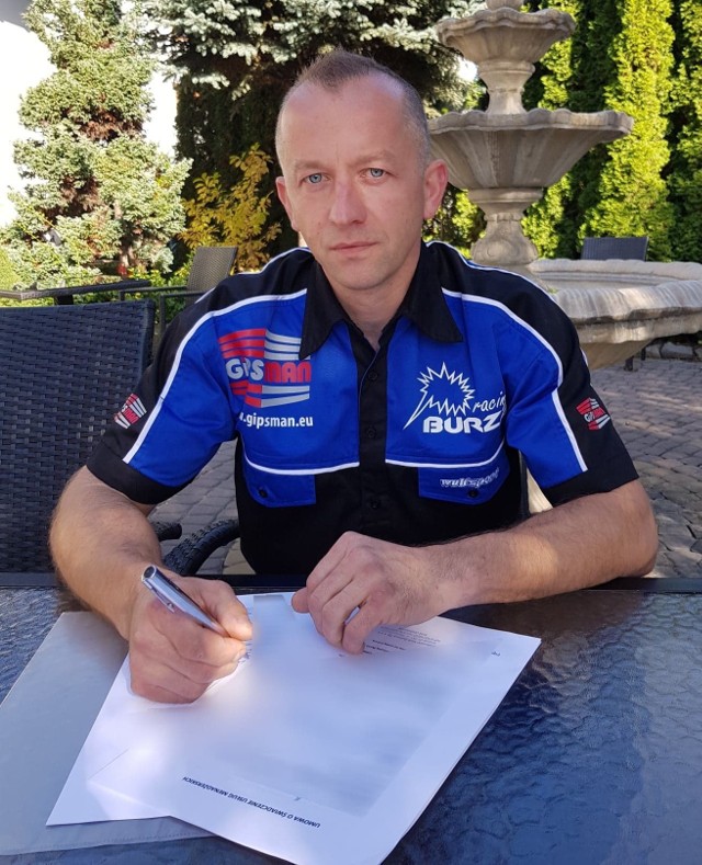 Stanisław Burza podpisał kontrakt na sezon 2019, z opcją przedłużenia