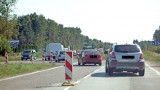 Trasa DK1 w Dąbrowie Górniczej Ząbkowicach zablokowana przez remont. Kierowcy tracą nerwy, a prace potrwają prawie do końca 2023 roku