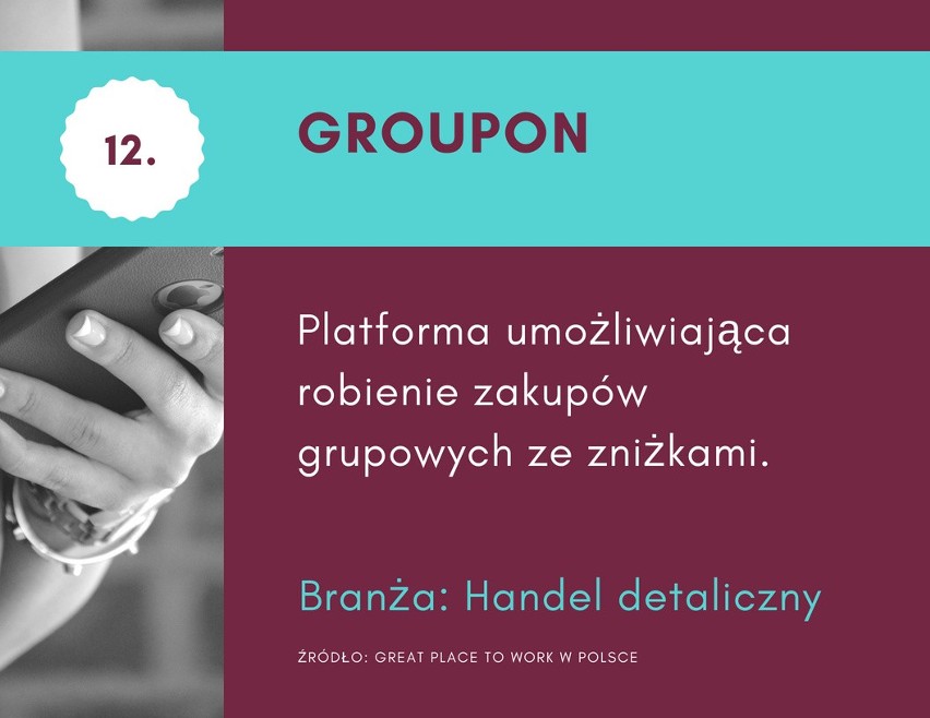 W rankingu Najlepsze Miejsca Pracy Polska 2018 instytutu...