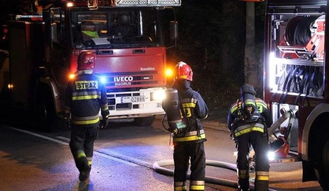 Pożar w Gliwicach wybuchł w domu jednorodzinnym