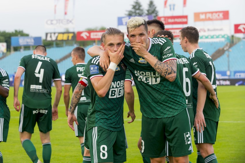 WISŁA PŁOCK - ŚLĄSK WROCŁAW 1:2 (Ekstraklasa, 10.06.2020)....