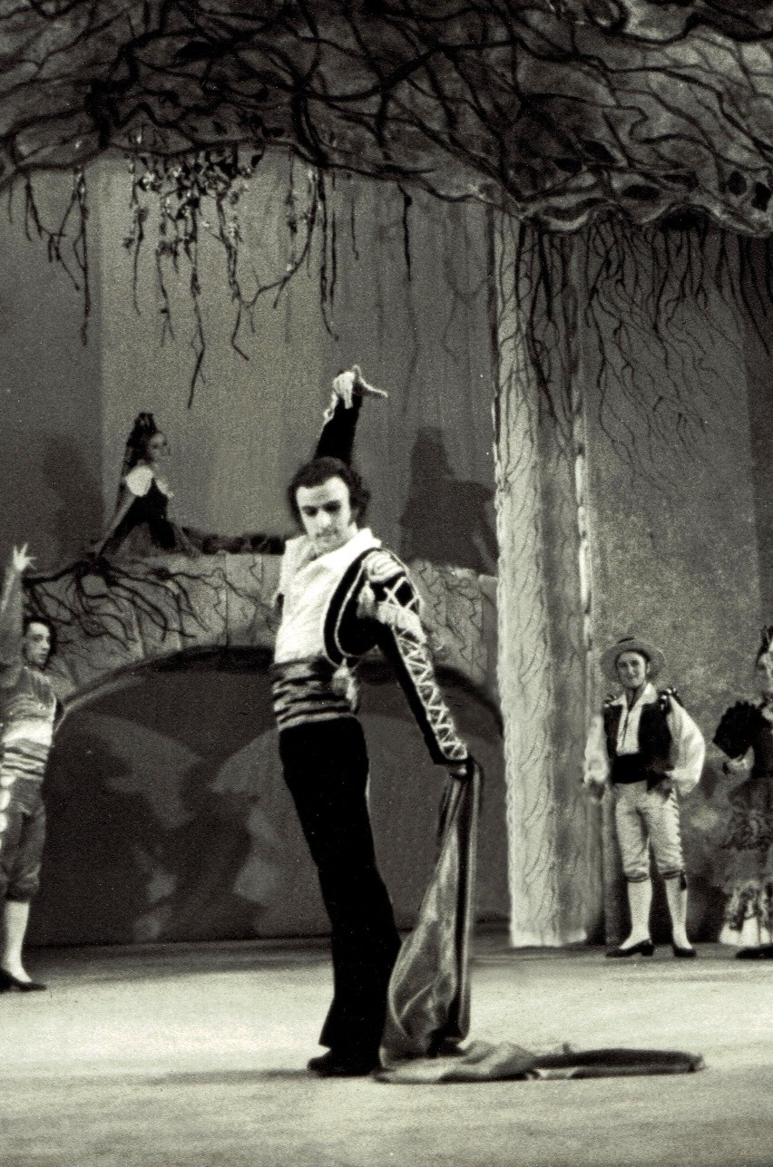 Henryk Konwiński w spektaklu "Don Kichot"