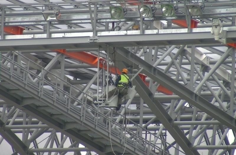 Stadion Miejski w Białymstoku. Największy stadion w regionie już prawie gotowy (zdjęcia, wideo)