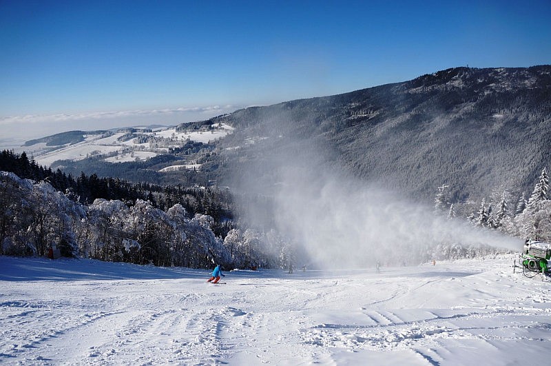 Dobre warunki narciarskie w Czechach