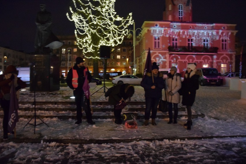 Protest  przeciwko zaostrzeniu prawa do aborcji w Częstochowie ZDJĘCIA