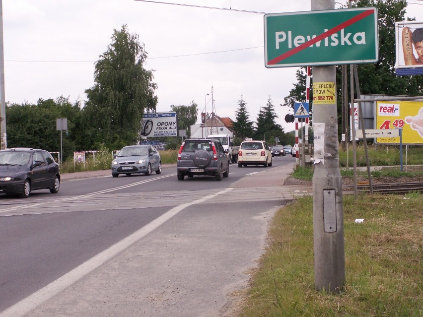 Przejazd kolejowy spowalnia przejazd ulicą Grunwaldzką