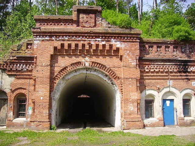 Twierdza Osowiec. Fort I - tunel zachodni