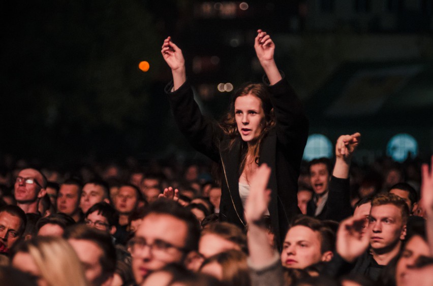 Juwenalia 2017 w Lublinie. Patrycja Markowska i Agnieszka Chylińska na scenie