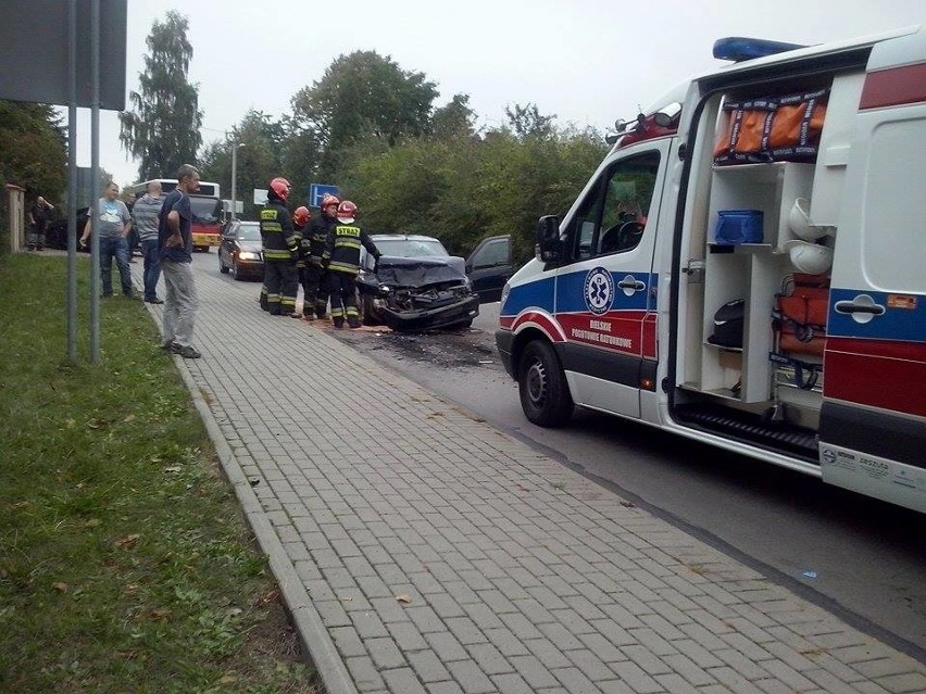 Wypadek pijanego kierowcy w Bielsku-Białej. Przeżył....