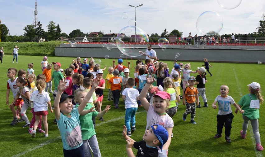 Maraton miasteckich przedszkolaków