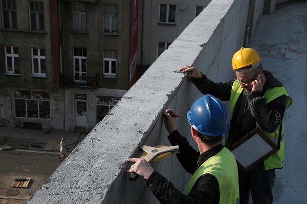 Zdjecia z budowy Galerii Slupsk pomiedzy ulicami Tuwima i...