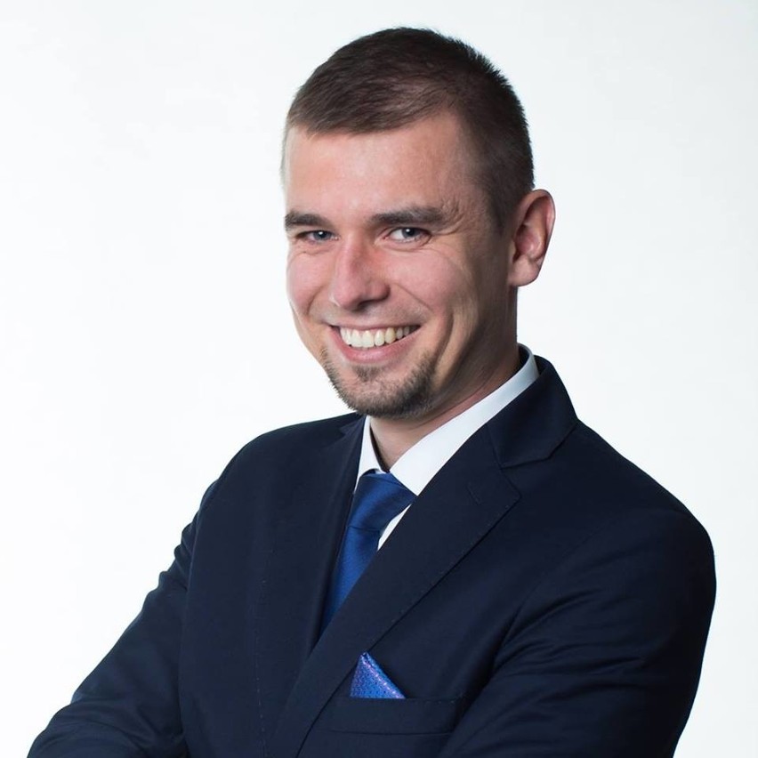 Adrian Łuckiewicz, kandydat na burmistrza Wasilkowa