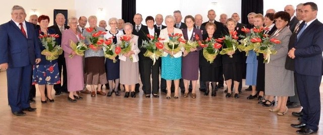 Uczestnicy jubileuszowych uroczystości.