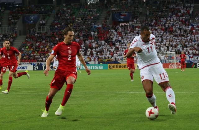 W ostatniej kolejce meczów grupowych Euro U-21 w Tychach Czechy przegrały z Danią 2:4