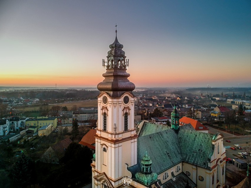 Tak wygląda wiosna na Opolszczyźnie z lotu ptaka.