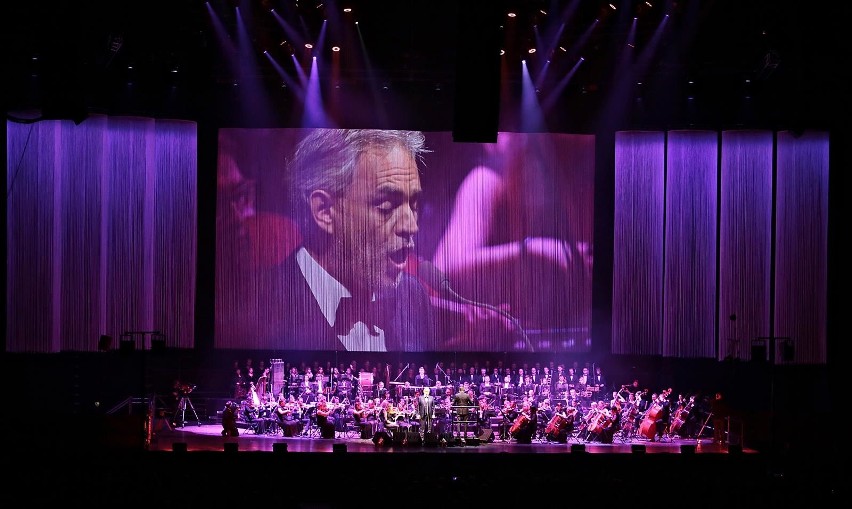 Kraków. Andrea Bocelli zaśpiewał w Tauron Arenie [ZDJĘCIA]