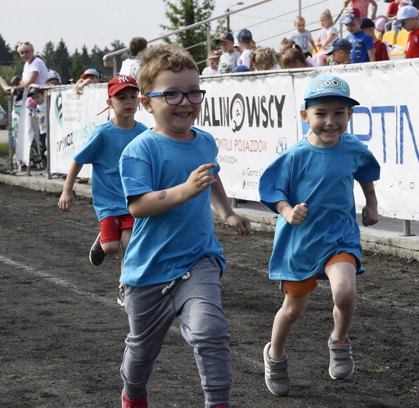 Maraton miasteckich przedszkolaków