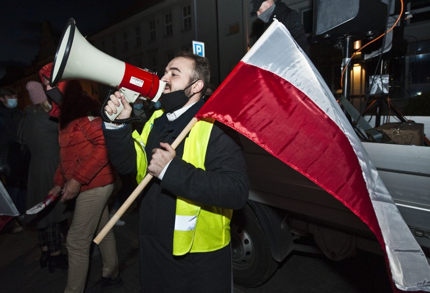 W środę w Koszalinie został zorganizowany kolejny protest po...