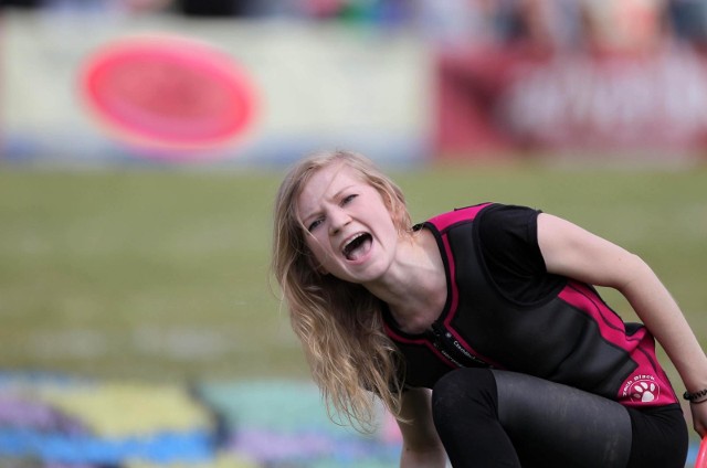 12.05.2018 poznan gd latajace psy frisbee kejtrowka cytadela pies. glos wielkopolski. fot. grzegorz dembinski/polska press