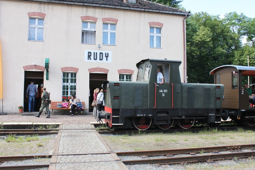 Industriada 2014 na kolejce wąskotorowej w Rudach