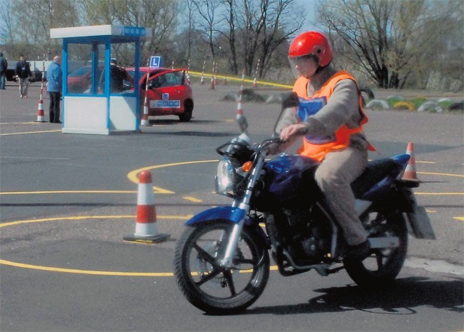 Egzamin na prawo jazdy na motocykl
